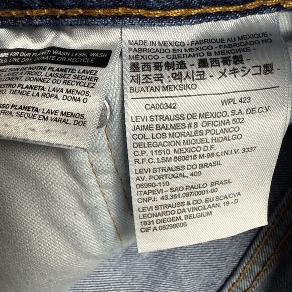 Levi’s 517 Men’s 38x34 Jeans Bootcut Denim Medium Wash Made in Mexico - Picture 4 of 9